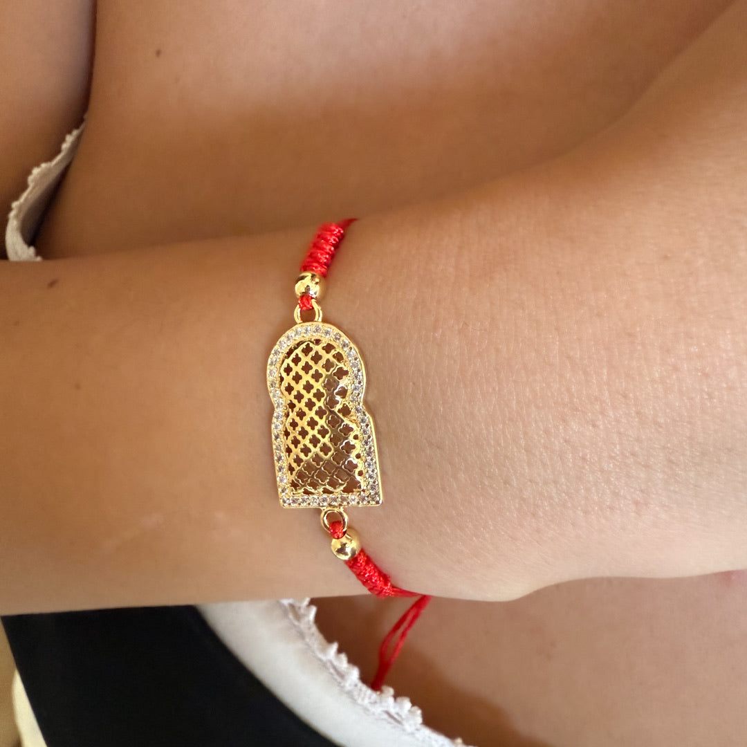 Bracelet extensible pendentif bab mandour – disponible en 2 coloris