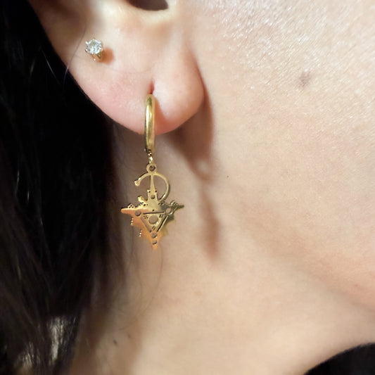 Boucles d'oreilles – Signe Tazrzit berbère