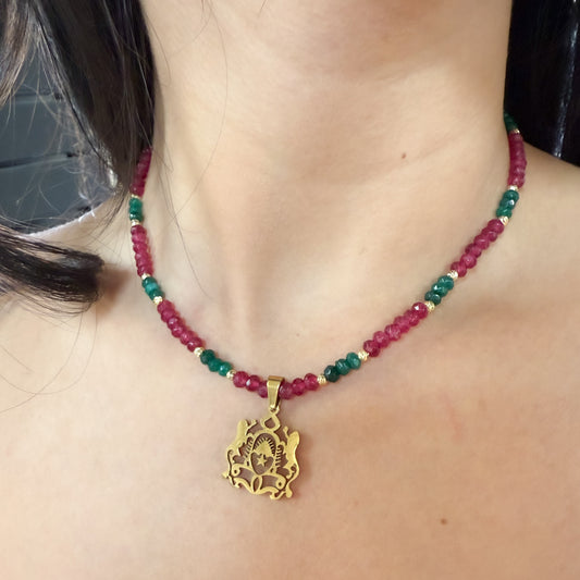 Collier armoiries du maroc